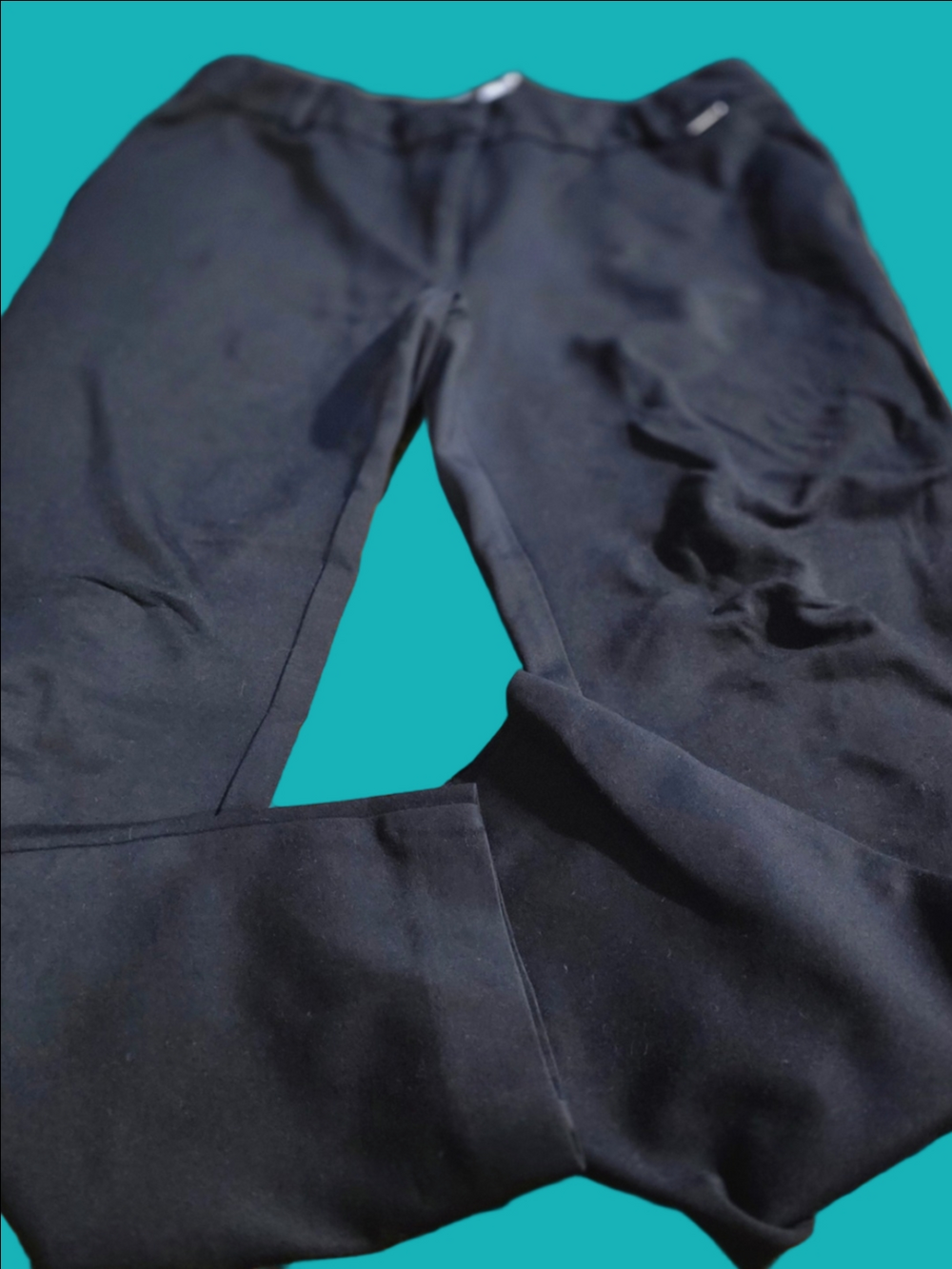 4/$67 Deal! Alfred Sung Black Stretch Casual Pants